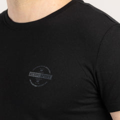 TRICOU BĂRBĂTEȘTI CU MÂNECĂ SCURTĂ DIN BUMBAC - ACTIVIO