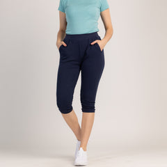 ȘORȚI 3/4 100% BUMBAC PENTRU DAMĂ - AURELIA