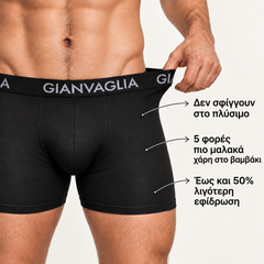 COTTONCORE™ – BOXERI BĂRBĂTEȘTI DIN BUMBAC 4+1 GRATIS