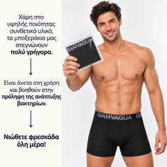 COTTONCORE™ – BOXERI BĂRBĂTEȘTI DIN BUMBAC 4+1 GRATIS