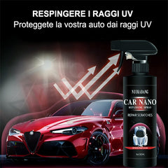 GLOSSFIX™ - Spray nano pentru zgârieturi fine și luciu auto