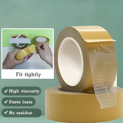 GRIPLUX™ - Bandă transparentă dublu-adezivă, ține până la 10 kg, fără găuri și fără urme