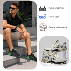 VENTUX™ - ÎNCĂLȚĂMINTE BĂRBĂTEASCĂ, AERATĂ ȘI UȘOARĂ, PENTRU FIECARE ZI