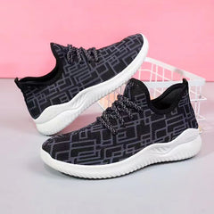 ALVESSA™ - ADIDAȘI ALBI, CU TALPĂ GROASĂ, PENTRU FEMEI