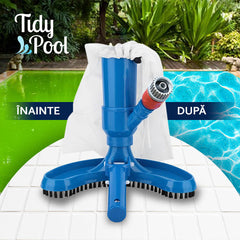 TIDYPOOL™ – ASPIRATOR SUBACVATIC PENTRU CURĂȚAREA PISCINELOR