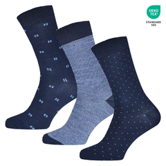 COTTONELITE™ – ȘOSETE PREMIUM DIN BUMBAC 3 ÎN 1 CU CERTIFICAT OEKO-TEX (3 ÎN PACHET) - 8,96 lei per bc.