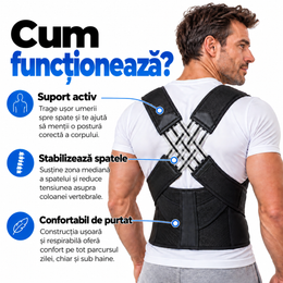 BACKSTRAIGHT™ - SUPORT PENTRU SPATE