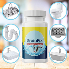 DrainFix™ – pulbere pentru curățarea scurgerilor