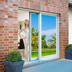 MIRAVEIL™ - Folie oglindă autoadezivă pentru geam 45×200 cm, intimitate fără pierdere de lumină