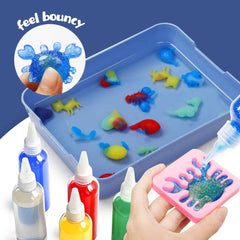 AQUARTO™ - Kit creativ cu apă pentru copii, 4 modele și 4 culori