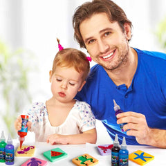 AQUARTO™ - Kit creativ cu apă pentru copii, 4 modele și 4 culori