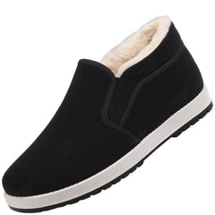 WOOLSTEP™ - Pantofi bărbați îmblăniți pentru iarnă, fără șireturi