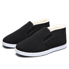 WOOLSTEP™ - Pantofi bărbați îmblăniți pentru iarnă, fără șireturi