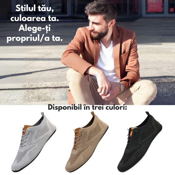 JOGEASE - PANTOFI PENTRU BĂRBAȚI, UȘORI
