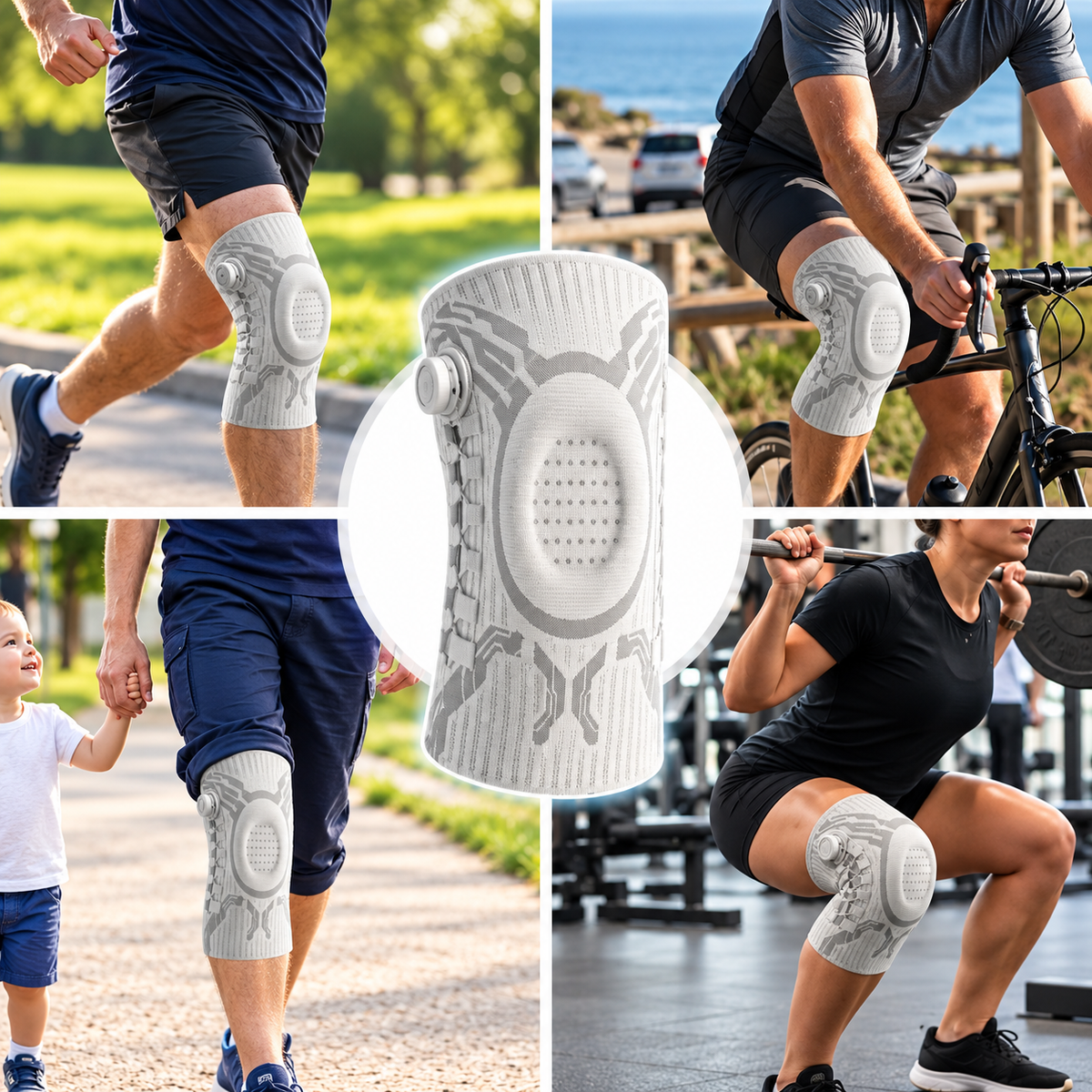 KneeFlex™ – orteză reglabilă pentru genunchi