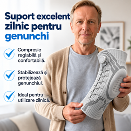 KneeFlex™ – orteză reglabilă pentru genunchi