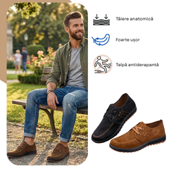 KOMFORIX - MOCASINI BĂRBAȚI PENTRU CONFORT PE TOT PARCURSUL ZILEI