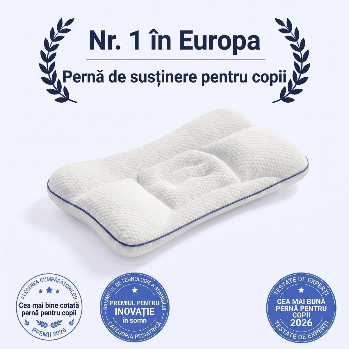 Nuvilo™ – pernă ergonomică pentru copii
