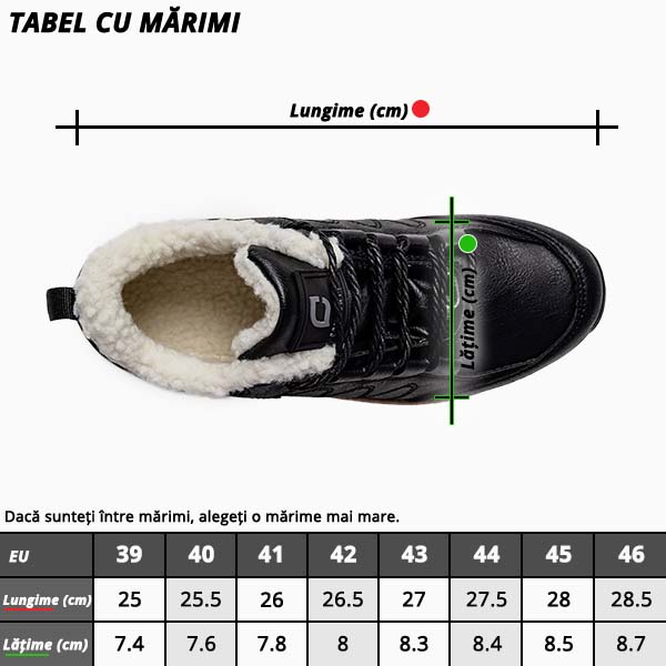 HANDSOMEWALK® – ÎNCĂLȚĂMINTE DE IARNĂ PENTRU BĂRBAȚI