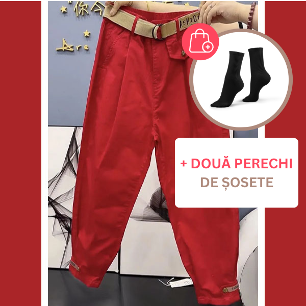 SOLIDEASE – PANTALONI CARGO DAMĂ