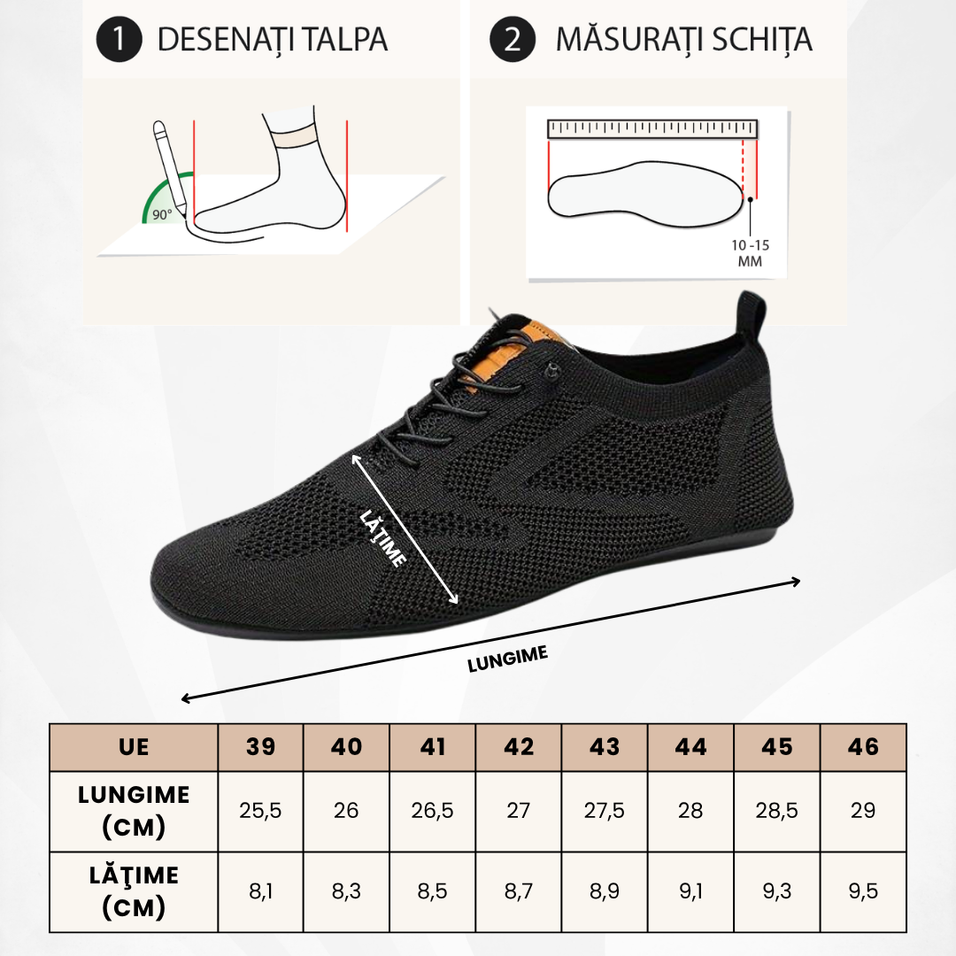 JOGEASE - PANTOFI PENTRU BĂRBAȚI, UȘORI