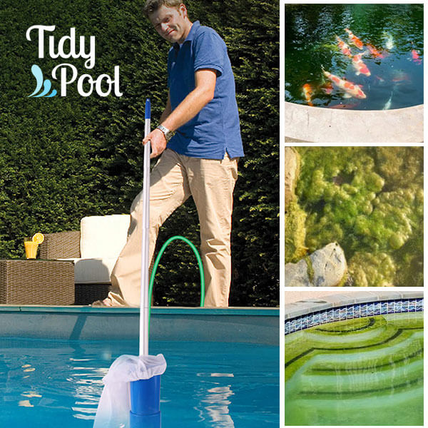 TIDYPOOL™ – ASPIRATOR SUBACVATIC PENTRU CURĂȚAREA PISCINELOR