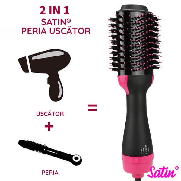 2 în 1: SATIN® PERIA USCĂTOR