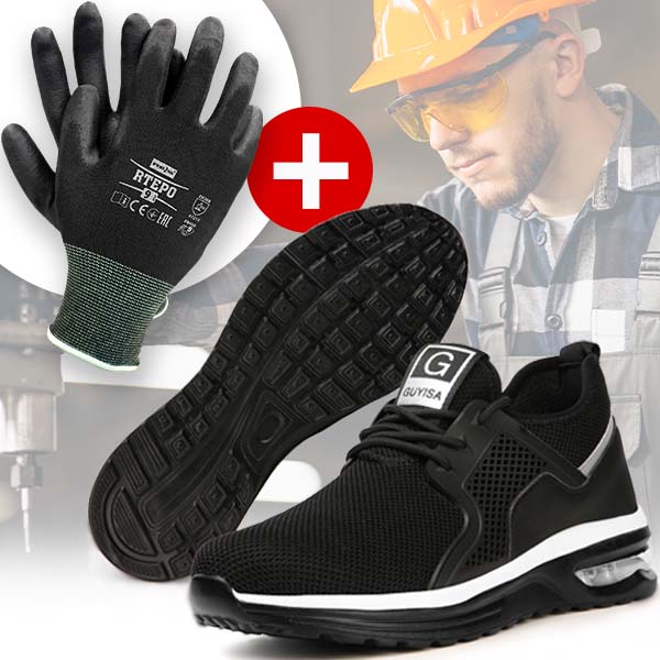 STRONGON® – TENIȘI DE BĂRBAȚI, REZISTENȚI, CU BOMBEU DE OȚEL