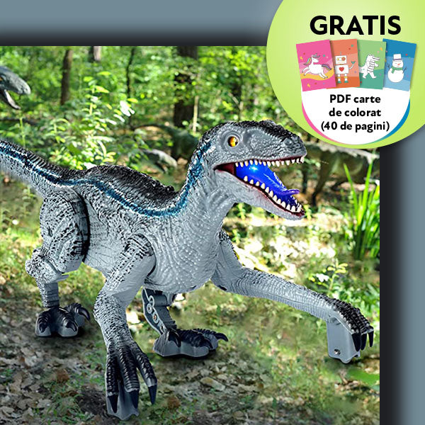 DINOMAX™ – DINOZAUR CU TELECOMANDĂ