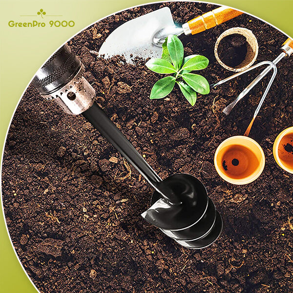 GREENPRO 9000® - BURGHIU PENTRU PRELUCRAREA PĂMÂNTULUI