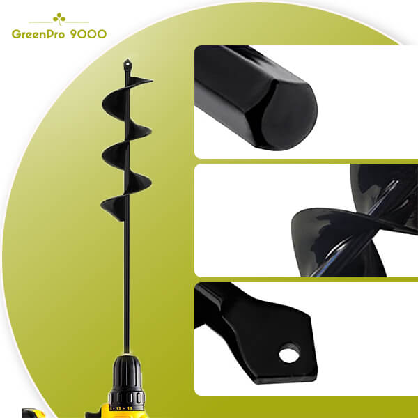 GREENPRO 9000® - BURGHIU PENTRU PRELUCRAREA PĂMÂNTULUI
