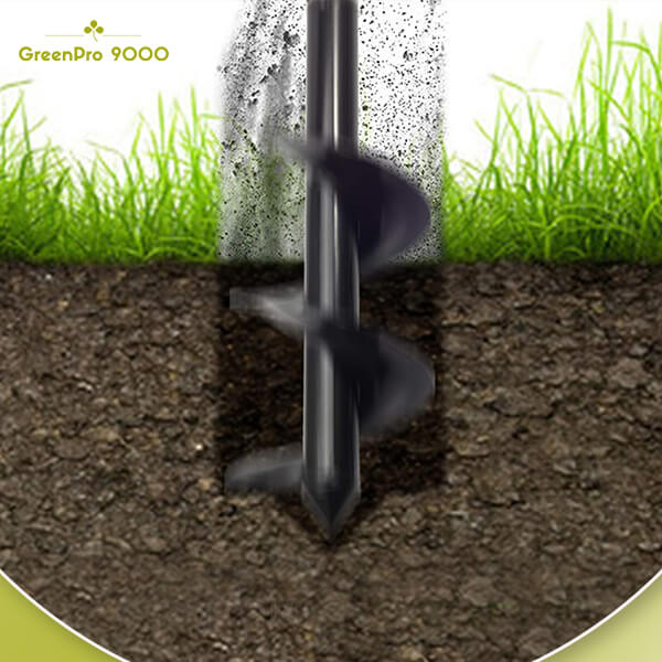 GREENPRO 9000® - BURGHIU PENTRU PRELUCRAREA PĂMÂNTULUI