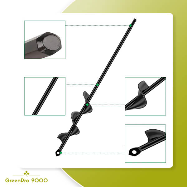 GREENPRO 9000® - BURGHIU PENTRU PRELUCRAREA PĂMÂNTULUI