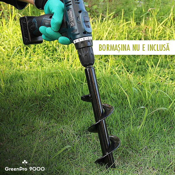GREENPRO 9000® - BURGHIU PENTRU PRELUCRAREA PĂMÂNTULUI