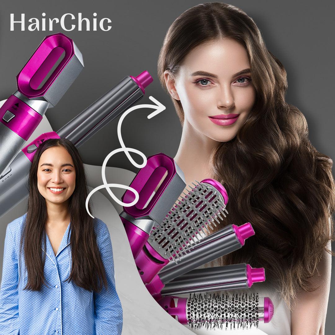 HAIRCHIC™ - APARAT PENTRU ARANJAT PĂRUL 5în1