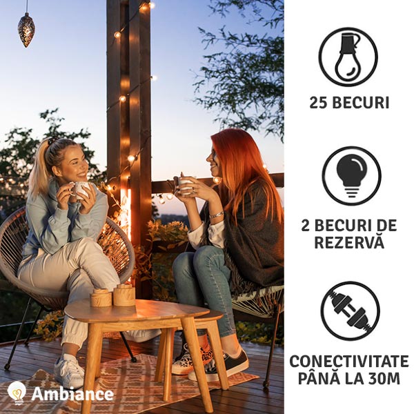 AMBIANCE™ – GHIRLANDĂ LUMINOASĂ
