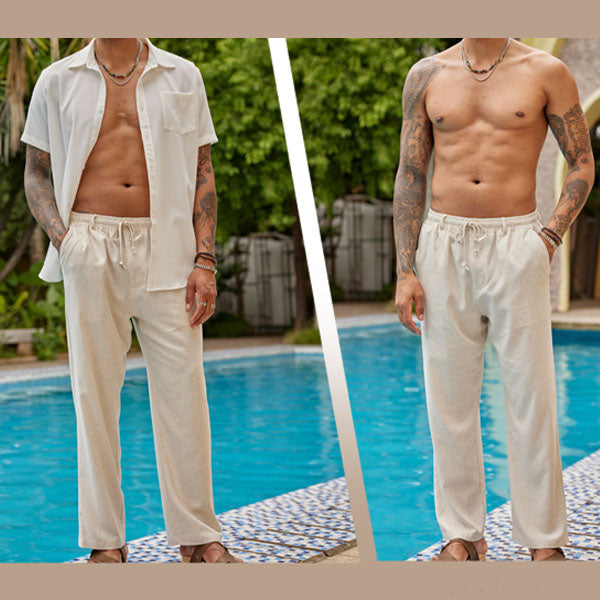 RELAXBREEZE™ - PANTALONI PENTRU BĂRBAȚI DE IN