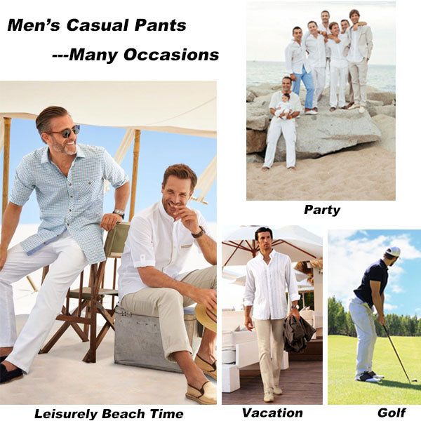RELAXBREEZE™ - PANTALONI PENTRU BĂRBAȚI DE IN
