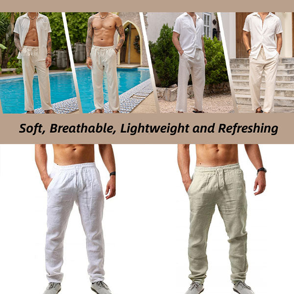 RELAXBREEZE™ - PANTALONI PENTRU BĂRBAȚI DE IN