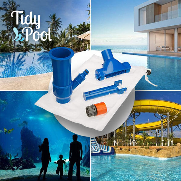 TIDYPOOL™ – ASPIRATOR SUBACVATIC PENTRU CURĂȚAREA PISCINELOR
