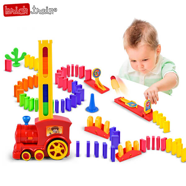 BRICKTRAIN® - TREN CU PIESE DOMINO