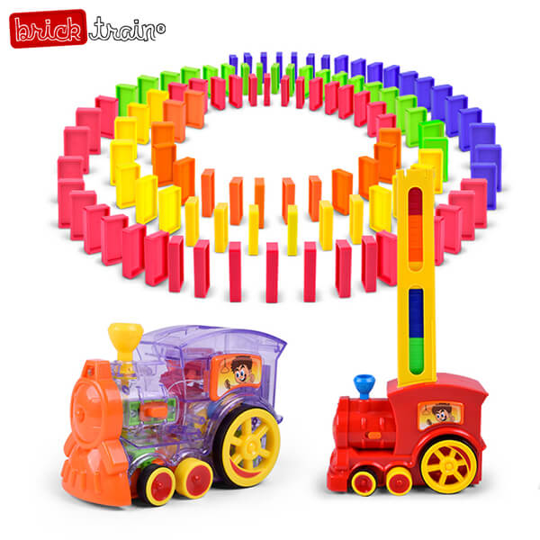 BRICKTRAIN® - TREN CU PIESE DOMINO