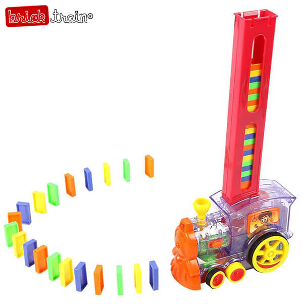 BRICKTRAIN® - TREN CU PIESE DOMINO