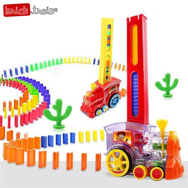 BRICKTRAIN® - TREN CU PIESE DOMINO