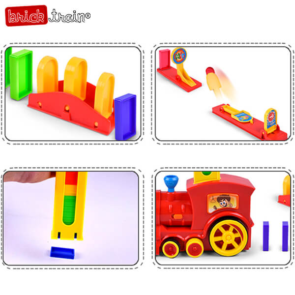 BRICKTRAIN® - TREN CU PIESE DOMINO